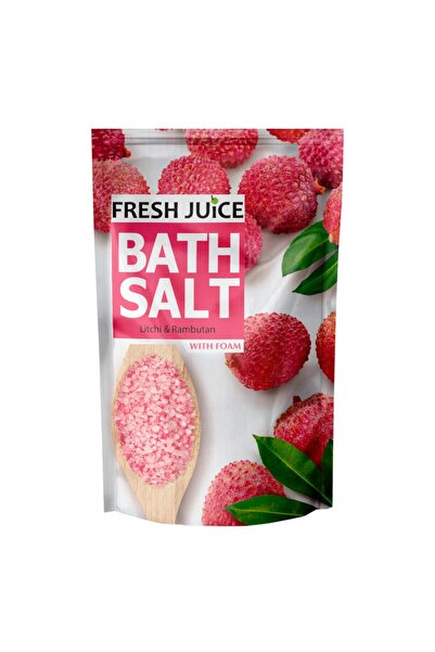 Fresh Juice Άλατα μπάνιου με αφρό «Λίτσι & Ραμπούταν» 500 γρ.
