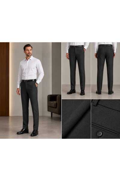 Seyis ERKEK BABA KIŞLIK KUMAŞ PANTOLON KAŞE KLASİK KESİM RAHAT KALIP