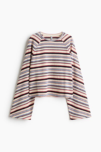 H&M Uzun Kollu Triko Üst