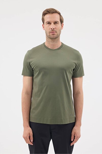 Paşahan Crew Neck 100% Mercerized Cotton Men's T-Shirt
