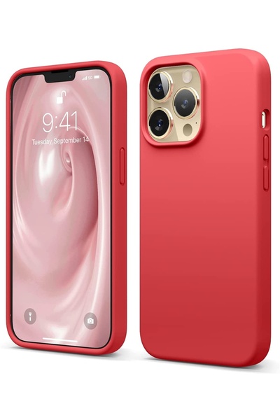 Elago Premium Θήκη Σιλικόνης Apple iPhone 13 Pro - Red
