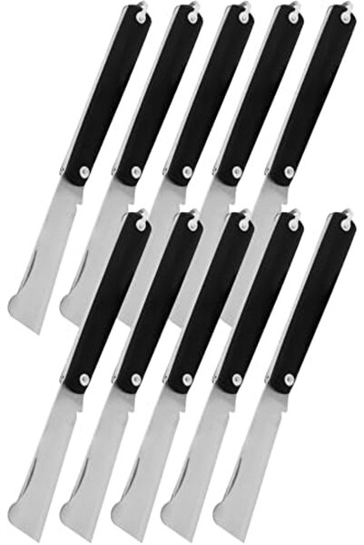 Yıldızan Adn Shop Telvesse 10 Pieces Pamukkale Grafting Knife with Plastic Ha...