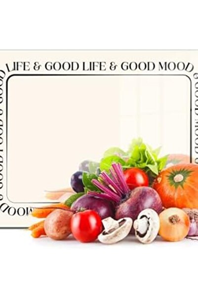 Yıldızan لوح تقطيع الخبز وحامل العرض من Good Life مقاس 20x30 سم 920026