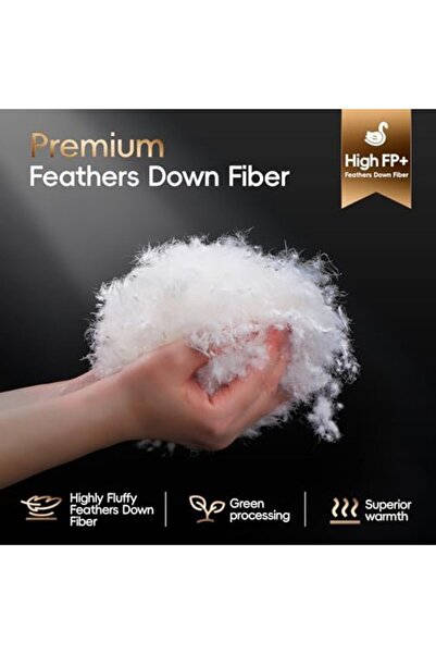 Yıldızan Duca Mall Goose down Feather Comforter Queen Size - 900+ Fill Power ...