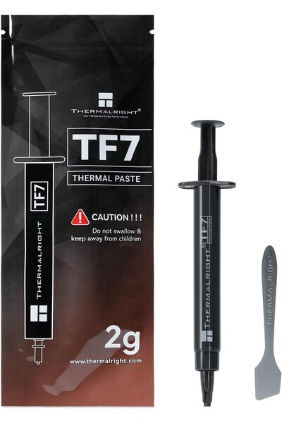 ThermalRight Thermal Paste TF7 - 2 Grams, 12.8 W/mK, Non-Conductive, for CPU/...