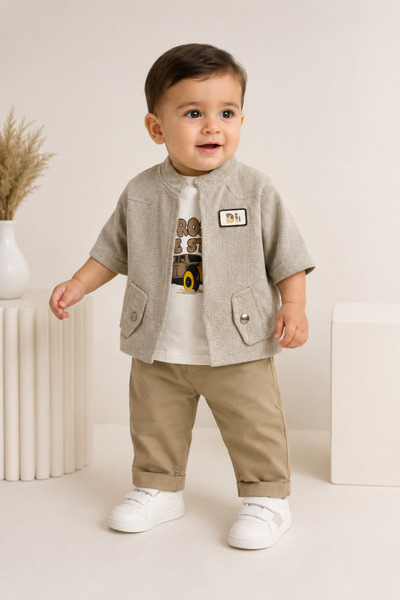 Baby Gift Boy's 3-Piece Stylish Suit