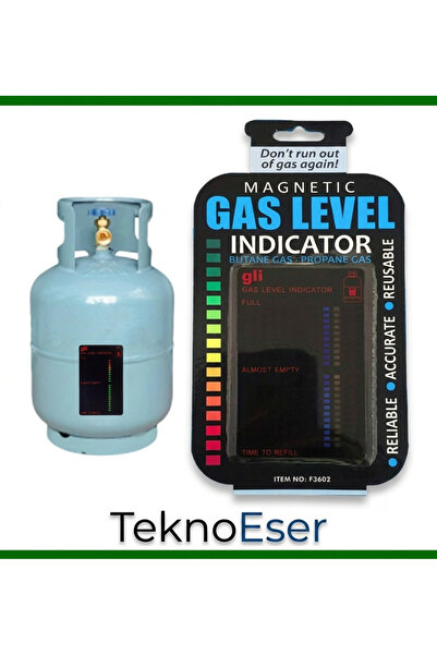 TeknoEser Dijital Gaz Alarm Dedektörü - Doğalgaz LPG Kaçak Güvenlik Sensörü E...