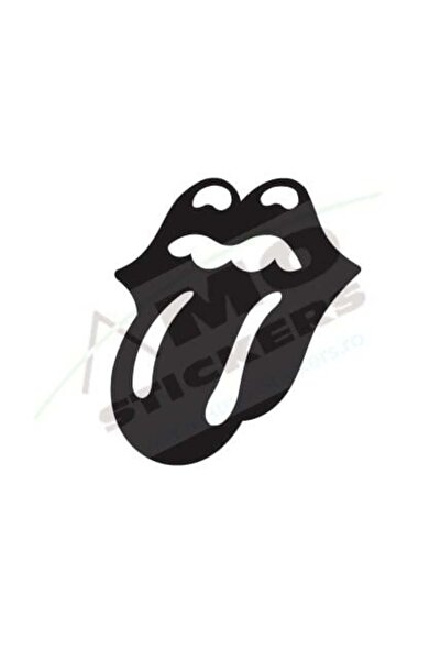 Amo-Stickers Стикер за кола The Rolling Stone 25см Червен