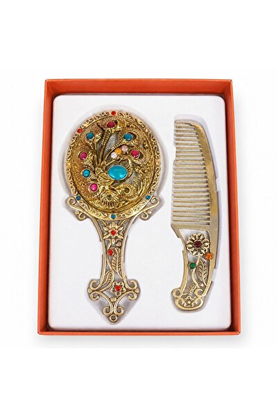 MİLALAZO Vintage Period Comb Mirror Set