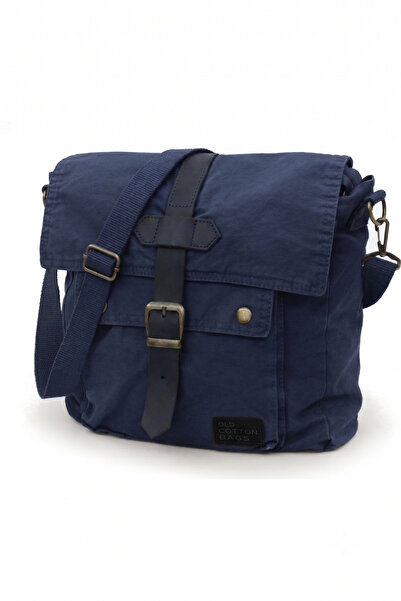 Old Cotton Postman Shoulder Canvas Tablet Briefcase Laptop School Notebook Ba...