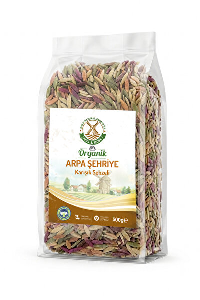 Mill & More Only Natural Products Organik Karışık Sebzeli Arpa Şehriye 500 G