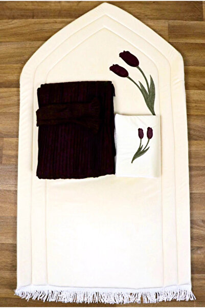 Generic Tulip Flower Prayer Set from the Mosque Store, a Padded Mat with Soft...