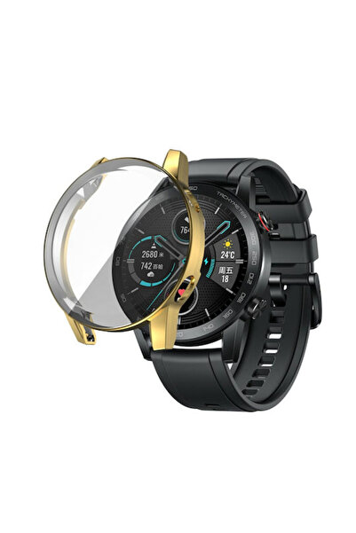 OEM Θήκη σιλικόνης σε χρυσό χρώμα για Huawei Honor Magic 2 46mm