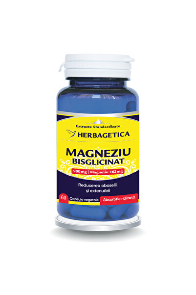 herbagetica Magneziu Bisglicinat 60cps
