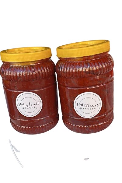 Hatay Lezzet BAHÇESİ 1 kg domates salçası 1 kg acı biber salçası