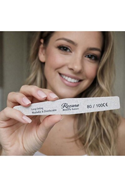 By Rozane Nail file 80/100 professional grit