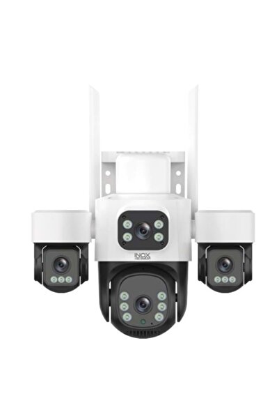 inox 3+3+3MP PTZ Speed Dome Wıfı Kablosuz IP Kamera INOX-X114 PTZ