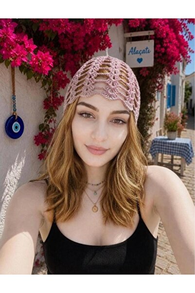 NOİR & GOLD Knitted Beanie or Knitted Bandana/Bone/Crochet Skull Cap