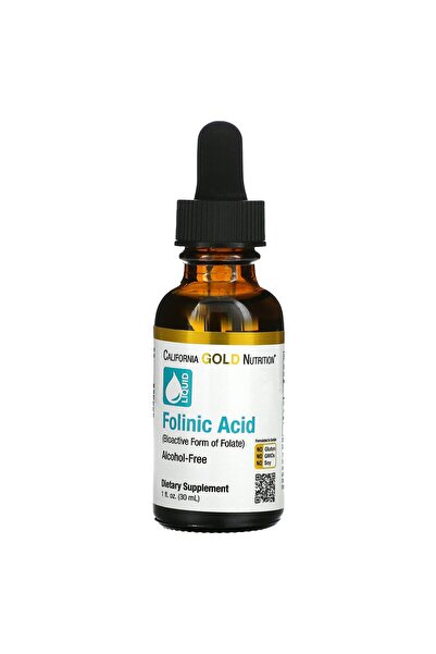 California Gold Nutrition Folinic Acid, Bioactive Form of Folate from Calcium...
