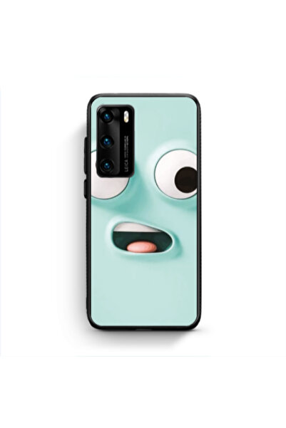 Other Huawei P40 Strange face Black Glossy Θήκη