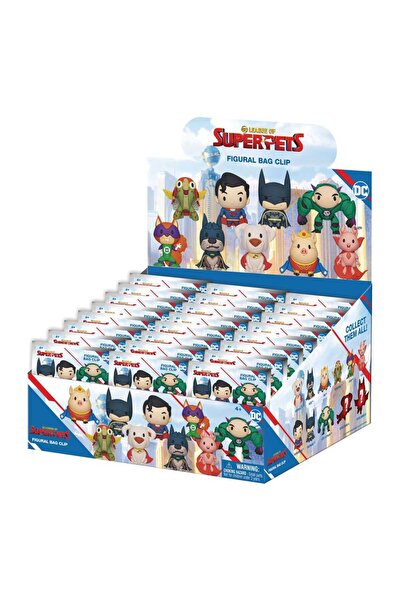OEM Pinuri cu figurine DC, Monogram, 3D PVC Seria 1, 24 buc, multicolor