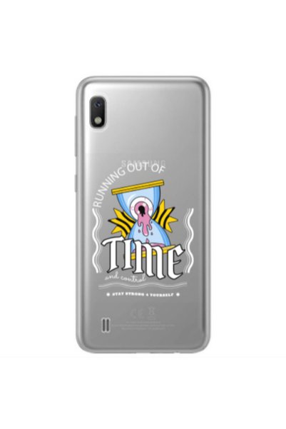 Other Samsung A10 Running out of time Transparent Silicone TPU Θήκη