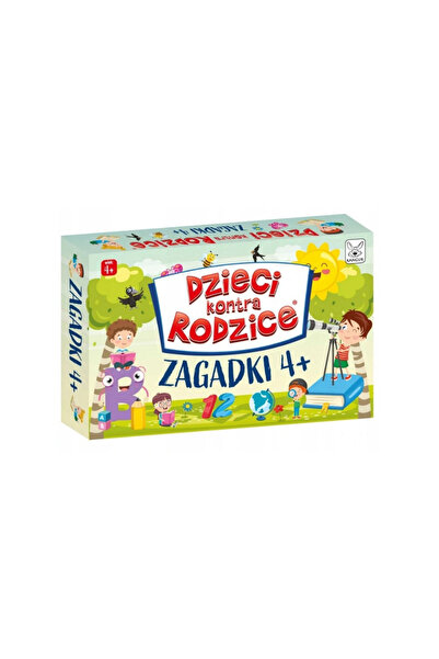 Kangur Joc de familie copii versus parinti, INNE, Varsta 4+, 100 puzzle-uri/5...