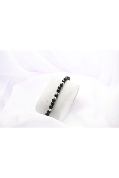 Mon Beads Bratara barbati din onix si argint