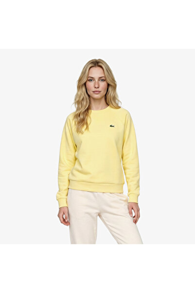 Lacoste Kadın Sarı Sweatshirt
