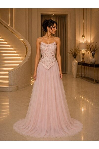 Baskouti dress Dresses - Pink - Long