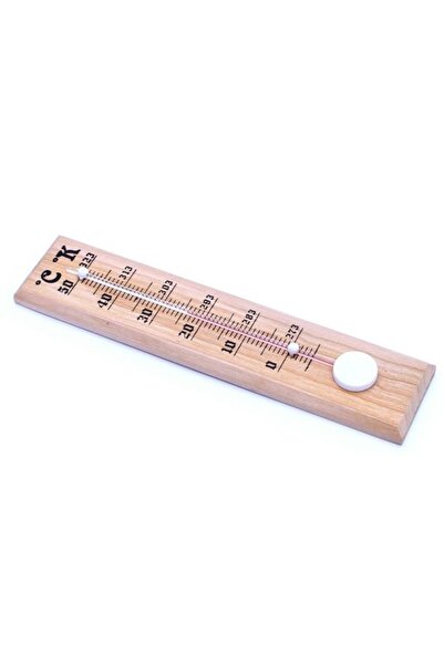 XL Tools Termometru de cameră din lemn 20cm