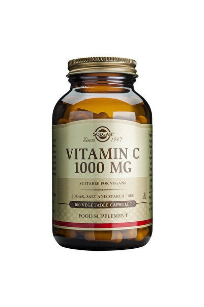 Solgar Βιταμίνη C 1000 mg 100 Κάψουλες