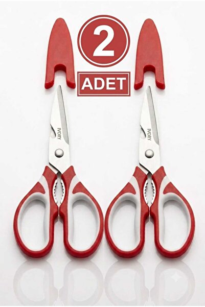 Funny Life Ivory Premium Multi-Functional Stainless Steel Kitchen Scissors – ...