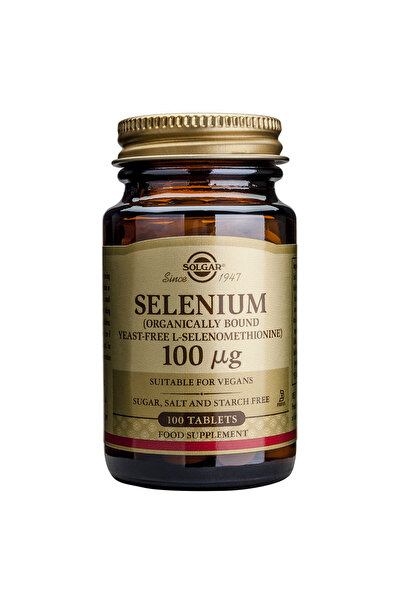 Solgar Σελήνιο 100 mcg 100 Ταμπλέτες
