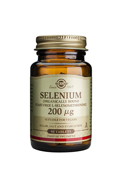 Solgar Σελήνιο 200 mcg 50 Δισκία