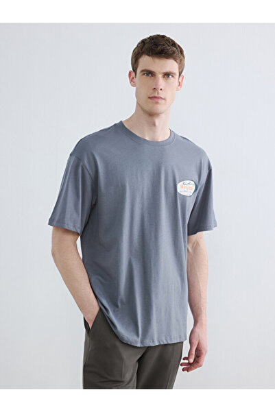LC Waikiki Esvab • Modern & Distinctive Zero Roba Collar Printed Men's T-Shirt