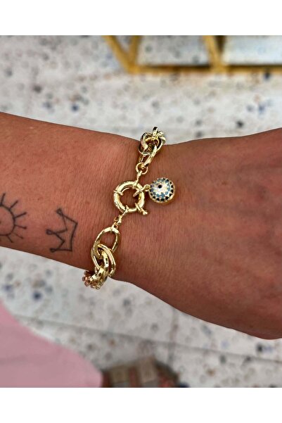 neslyaccessories Milky way evil eye bracelet