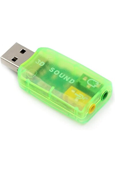 Yıldızan محول صوت ستيريو USB 5.1 من Pazaralani Store، بطاقة صوت خارجية، USB ث...