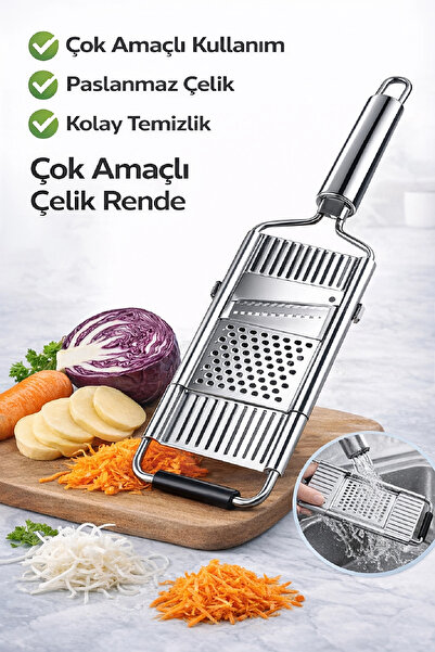 Empressco Multi-Purpose Stainless Steel Grater and Slicer