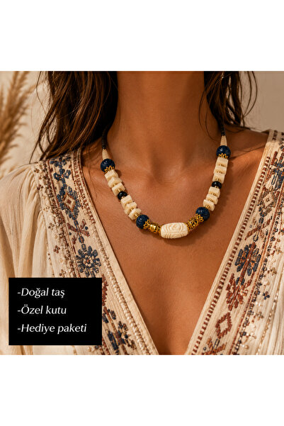 HER ŞEY NOTA www.herseynota.com Authentic Zephyra Coral Patterned Natural Sto...