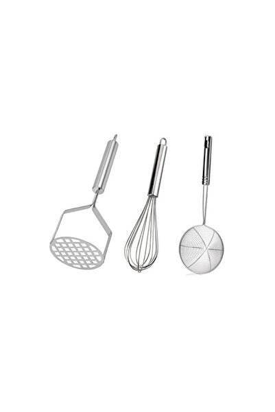 Empressco Practical Kitchen Utensils Potato Masher and Whisk Set