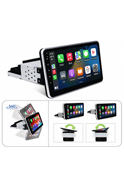 Navigold 10.1” Universal Tek Din Android Multimedya 4GB RAM 64GB Ayarlanabili...