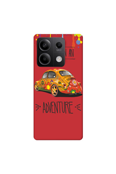 Other Xiaomi Redmi Note 13Pro 5G Adventure Red Colored Silicone TPU Θήκη