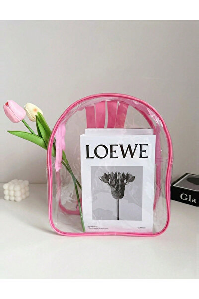 Evendi Rucsac, transparent/roz