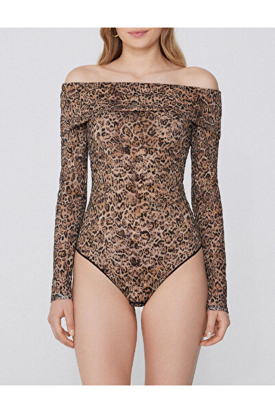 Evendi Bodysuit, Animal Print