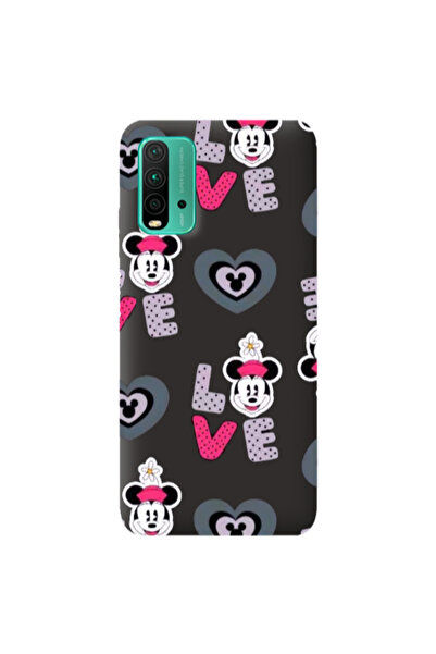 Other Xiaomi Poco M3 Minnie Black Colored Silicone TPU Θήκη