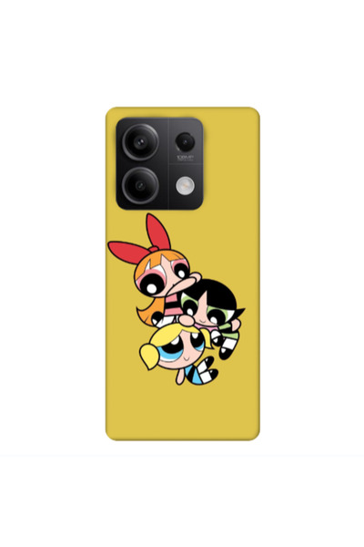 Other Xiaomi Redmi Note 13 5G Powerpuff Yellow Colored Silicone TPU Θήκη