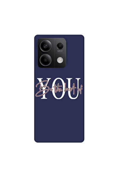 Other Xiaomi Redmi Note 13 5G Be the best of Dark blue Colored Silicone TPU Θήκη
