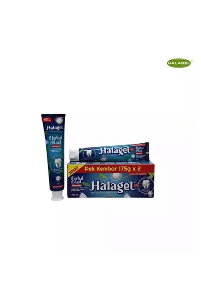 Halagel Herbal Blast Whitening Toothpaste 175g x 2 – Fluoride-Free Halal Toot...