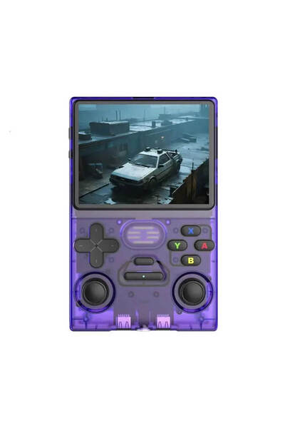 konsol plus M 37 PRO RETRO EL OYUN KONSOLU 64 GB 22962 OYUNLU HDMI ÇIKIŞLI mor